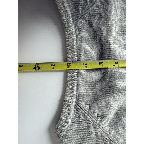 Eileen Fisher Cashmere Knit Pullover Sweater Women's Size LARGE Grey - Picture 8 of 8